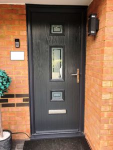 Grey Composite Door, Hertfordshire