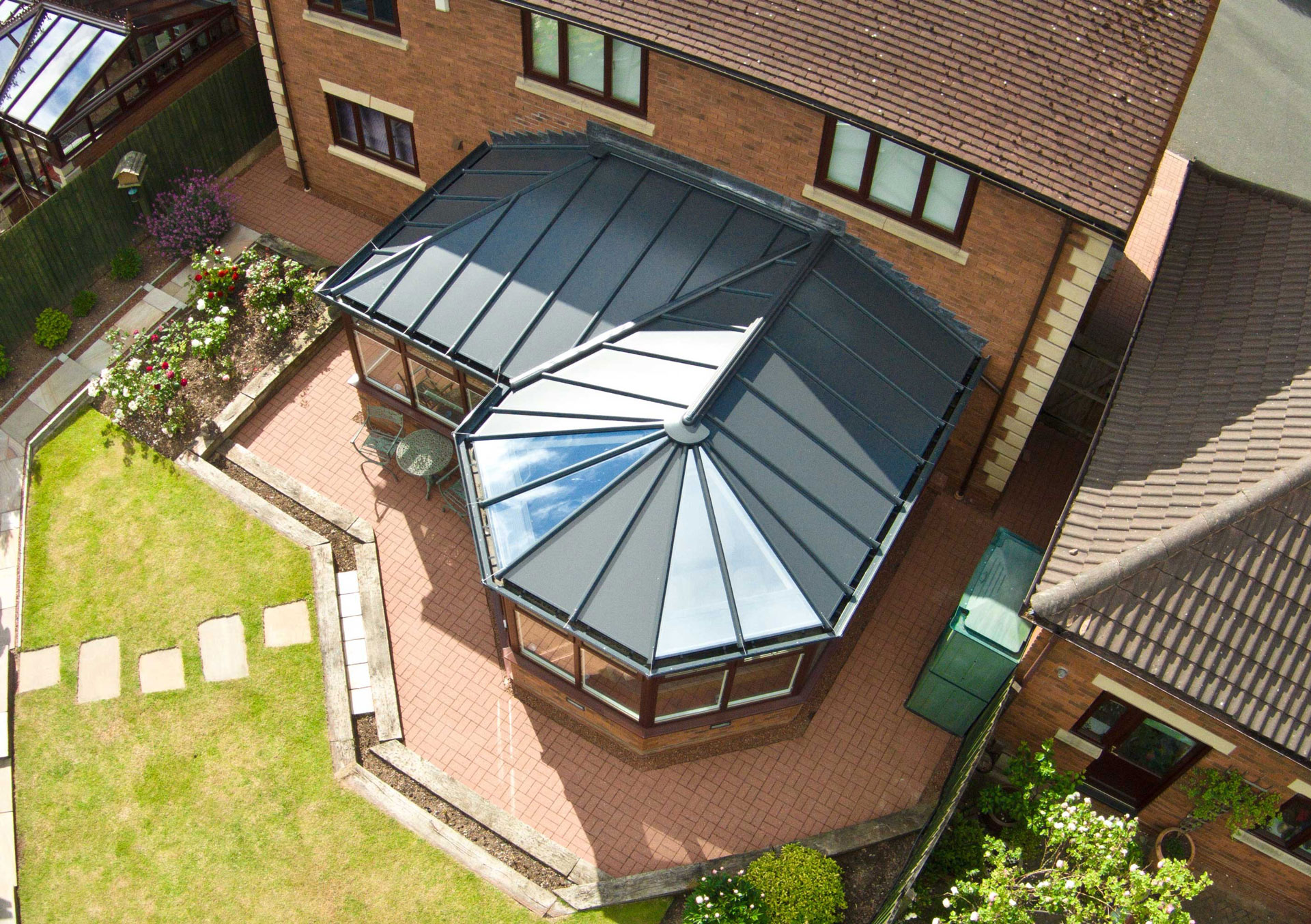 solid conservatory roof hitchin