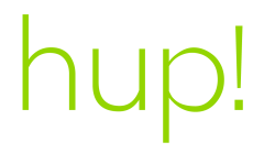 hup! Logo